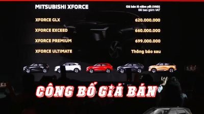 GIÁ BÁN CHÍNH THỨC CỦA ALL-NEW MITSUBISHI XFORCE