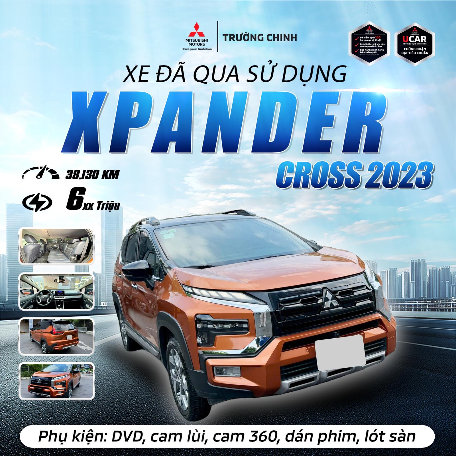 xpander cross cam