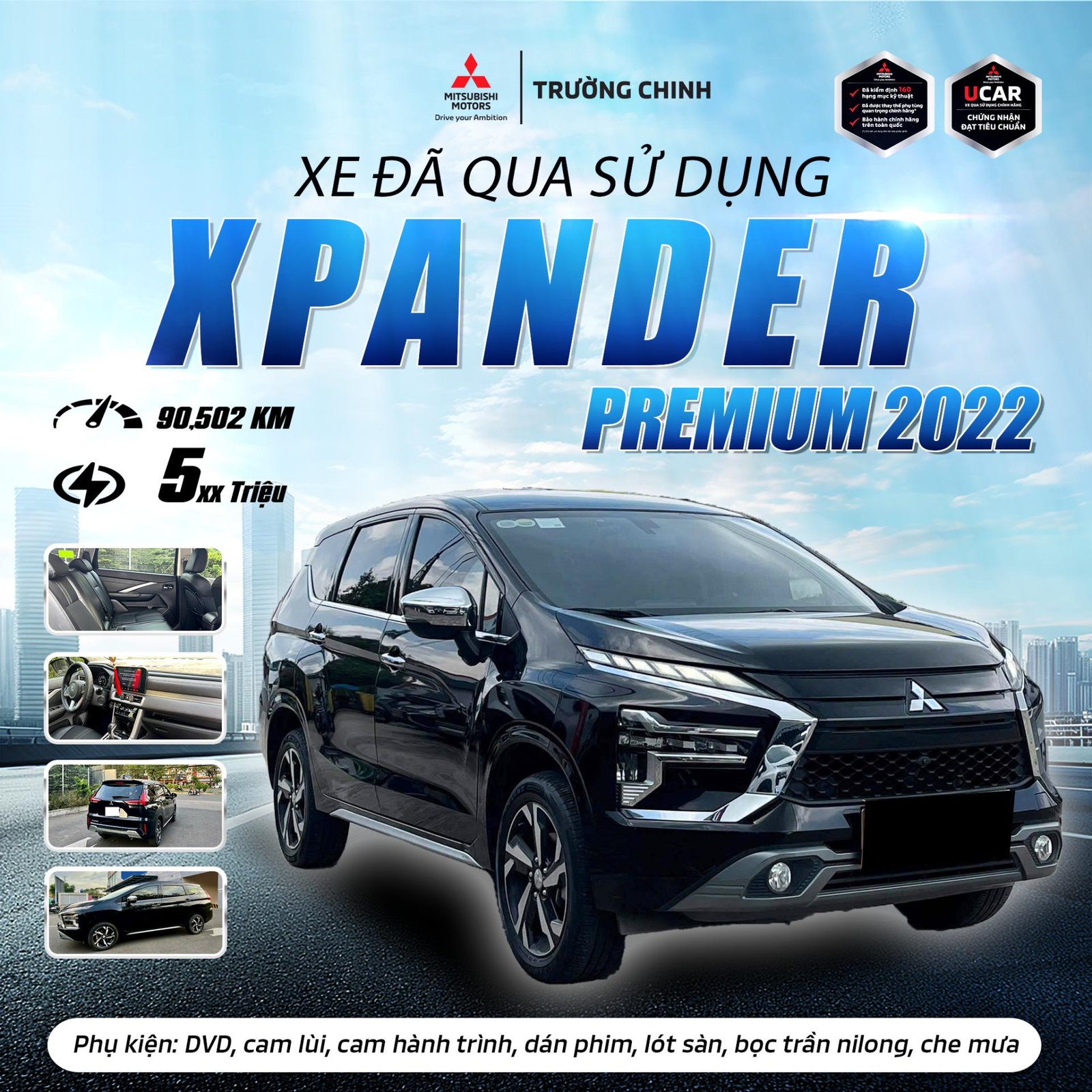xpander premium 2022 đen